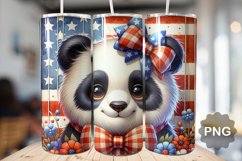 4th of July Panda Tumbler Bundle - 20 Designs Product Image 15