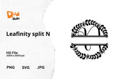 Leafinity Split Monogram Product Image 1