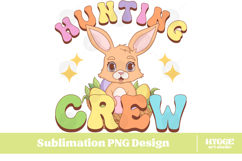 Easter Sublimation PNG Bundle Bunny Chick Farm Hip Hop Joy Product Image 5