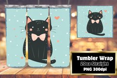 Adorable Cat Tumbler Wrap for 20oz Product Image 1