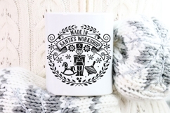 Made In Santa’s Workshop Svg, North Pole Svg, Holiday Svg. Product Image 10