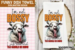 I&#039;m not bossy, I just know what you should be doing PNG Product Image 1