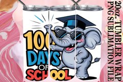 Playful Animals Tumbler Wrap 20oz Design Product Image 1