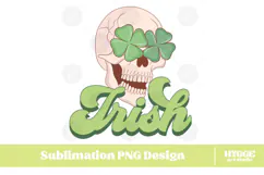 Happy St Patrick's Day PNG DTF Irish Lucky Leprechaun Beer Product Image 1