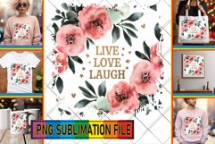 BRIGHT TSHIRT DESIGN Ideas PNG, Flower Quote Product Image 1