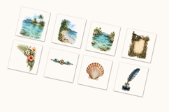 Castaway Survival Adventure Clipart Product Image 3