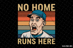 No home runs here Svg Design | Game Day Svg | Sports Svg Product Image 1