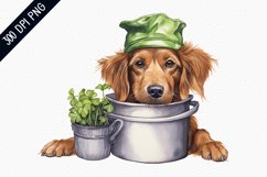 St. Patrick&#039;s Day DOG Sublimation PNG Design Product Image 1