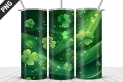 3D St Patrick&#039;s Day Tumbler Wrap| Sublimation Design Product Image 3