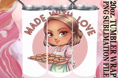 Radiant Love 20oz tumbler wrap, Mother's Day Product Image 1