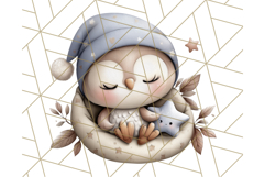 Woodland Nursery Baby Animals Clipart, Cute Animals Png Product Image 2