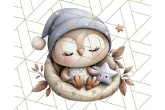 Woodland Nursery Baby Animals Clipart, Cute Animals Png Product Image 2