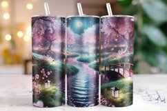 Cherry blossom Tumbler Wrap | Sublimation | Tumblers Product Image 1