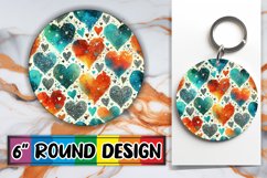 Joyful Circle Ornaments PNG Magic, Heart Product Image 1
