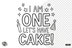 1st Birthday Sublimation PNG - Baby PNG - Birthday PNG Product Image 1