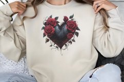 Gothic Valentines Day Sublimation PNG Product Image 1