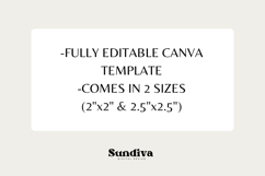Halloween Treat Round Sticker Canva Template - 2 Product Image 2