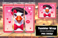 Beautiful 20oz Tumbler Artwork , Goose Product Image 1