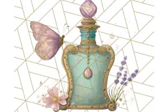 Vintage Butterfly PNG Clipart, Fairytale Cottagecore Images Product Image 2
