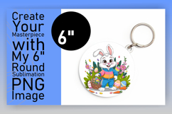 Lovely Circle Design for Coasters , Easter Bunny Product Image 1