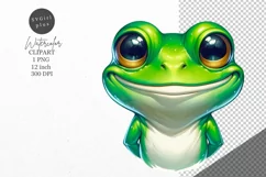 Frog clipart, Animal clipart, Funny clipart Product Image 1