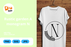Rustic Garden Monogram Product Image 1
