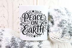 Peace On Earth Svg, Religious Christmas Svg, Faith Svg. Product Image 10