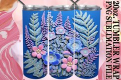 Whimsical Blossom Tumbler Magic Product Image 1