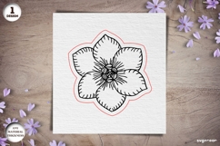 Flowers Coasters Laser Cut Bundle | Drink Coaster | SVG Product Image 14