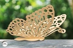 3D Butterflies Laser Cut Bundle | Glowforge | SVG Product Image 11