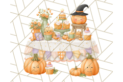 Halloween Costume Parade Clipart PNG with Monsters Clip Art Product Image 2