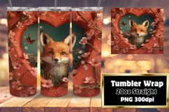 Adorable 3D Animals Tumbler Wrap - Wall Hole Design Product Image 1