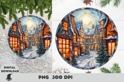 Christmas Ornaments Sublimation, Stained glass Product Image 1