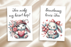 Valentine's day Card. Printable cards Product Image 2
