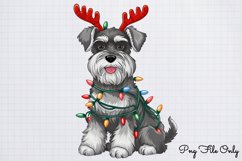 Christmas Dog Clipart PNG Product Image 1