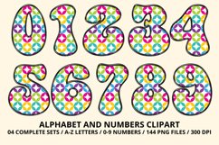 Rainbow Colors Alphabet PNG - Letters and Numbers Clipart Product Image 5