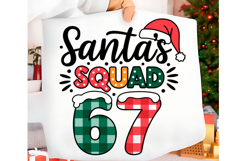 Funny Christmas Six Seven 67 Png t-shirt trendy design Png Product Image 1