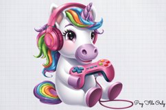 Gamer Animals Clipart PNG Product Image 1