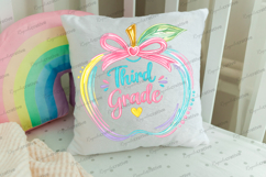Preppy Back to School Grade Bundle ,PNG Kindergarten Product Image 5