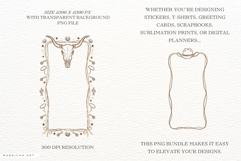 Western Frames Clipart Product Image 2