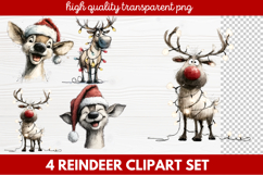 Whimsical Christmas Clipart | Cute Festive Holiday PNG Illus Product Image 1