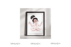 Cozy Babe Clipart Bundle PNG Product Image 13