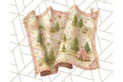 Camping Icons Clipart PNG, Adventure Outdoors Clip Art Product Image 2