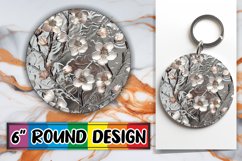 Mix of Blooming Keychains and Coasters Product Image 1