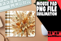 BLISSFUL MOUSE MAT FUN IDEAS, Autumn Flower Product Image 1