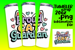 BEAUTIFUL 20oz Tumbler Design for Gifts , Cat Quote Product Image 1