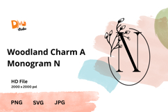 Woodland Charm Monogram Product Image 1