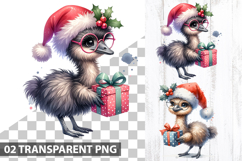 Christmas Sublimation Clipart Bundle - Christmas PNG files Product Image 14