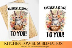Mega Towel Sublimation Bundle | Easter Kitchen Towel Bundle Product Image 10