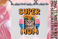 WHIMSICAL MOMENTS 20oz TUMBLER WRAP, Cat Lover Product Image 1